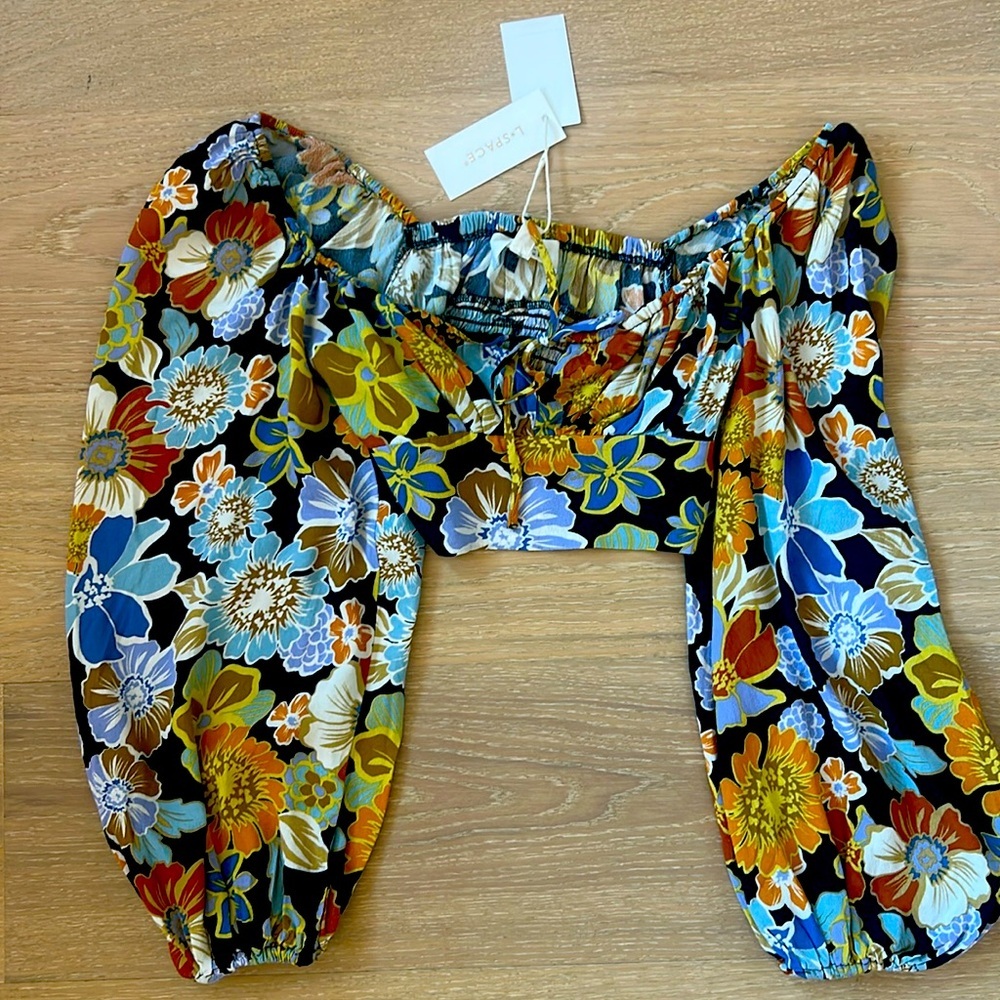 LSpace Daphne Crop Top - XS - Picture 2 of 3